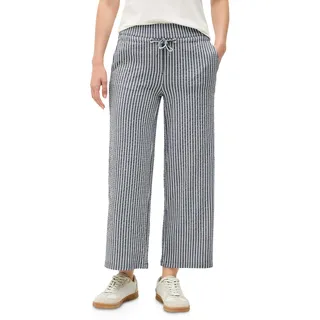 Gestreifte Seersucker Hose