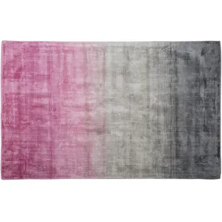 Beliani Kurzflor-Teppich Ercis 200/140 cm , Pink , Naturmaterialen , Rechteckig , 140x200 cm , Teppiche und Böden, Teppiche, Orientteppiche