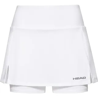 Head CLUB Basic Skort Girls, weiß, M