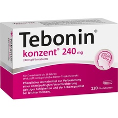 Bild Tebonin konzent 240 mg Filmtabletten 120 St.