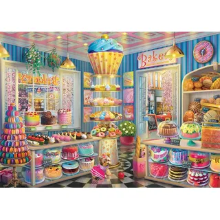 Schmidt Spiele Bunte Bäckerei, 1000 Teile, (1000 Teile)