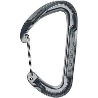 Edelrid Karabiner Aluminium Anthrazit One Size