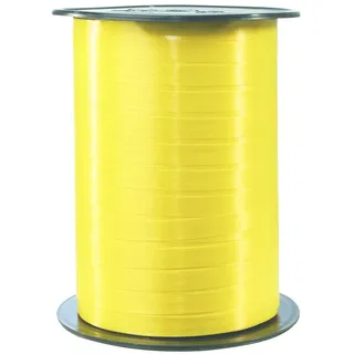 Clairefontaine Geschenkband glatt Gelb 500 m x 7 mm