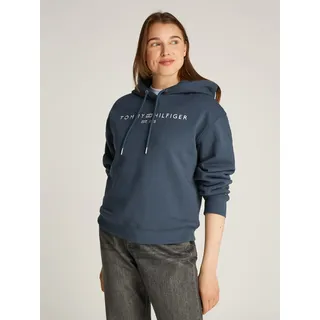 Tommy Hilfiger Damen, Hoodie mit LOGO blau (military denim), S