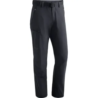 Maier Sports Oberjoch, Herren, Wanderhose, Wasserabweisende Outdoorhose für Trekking und Hiking, PFC-frei, mSTRETCH Pro 4 & Dryprotec, schwarz, 110, (W38/L35)