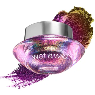 wet n wild Chameleon Chrome Eyeshadow Foil, Lichtreflektierende Pigmente mit Regenbogen-Effekt, Selbsthaftende, Verblendbare Formel, Matrix Moves