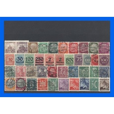 Bild 50 verschiedene Briefmarken Deutsches Reich: 3. Reich