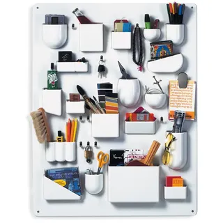 Vitra Wandcontainer Uten.Silo RE I weiß, Designer Dorothee Becker, 67x87x6.5 cm