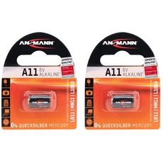 Ansmann Alkaline-Batterie A11 1er Blister (Packung mit 2)