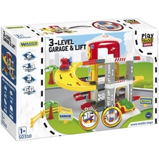 Bild 50310 Play Tracks Garage Multi Level Parkgarage auf 3 Ebenen mit 2 hochwertigen Fahrzeugen, ab 12 Monaten, bunt, Standard