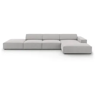 micadoni Ecksofa Jodie 5-Sitzer, L-Form, 341x166 cm, Hergestellt in Europa, Wohnzimmer, Sofas , Couches, Wohnlandschaften, Ecksofas