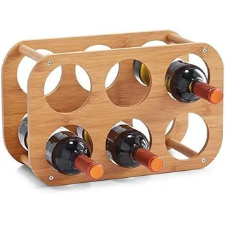 Zeller Weinregal 38 x 16 x 24 cm Natur