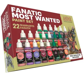 The Army Painter Warpaints Fanatic: Most Wanted Paint Set