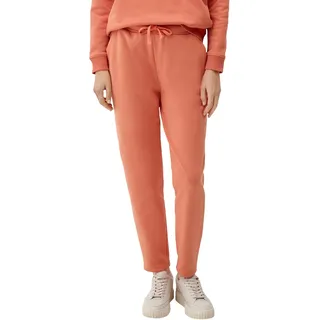 s.Oliver Damen Lang, Hosen lang Jogpant, Orange, 40 EU