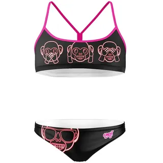 Otso Emoji Monkey Neon Bikini - Multicolour - S