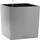 Cube Premium 50 50 x 50 x 50,5 cm Silber metallic