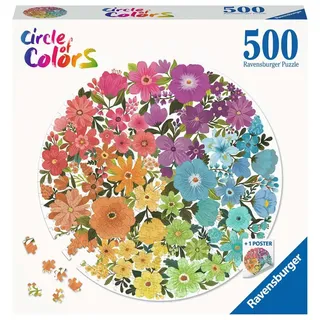 Ravensburger Puzzle 17167 Circle of Colors Flowers 500 Teile