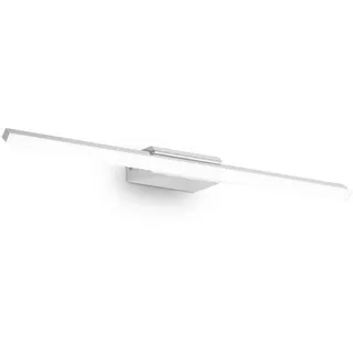 Ideal Lux Led-Bilderleuchte , Chromfarben , Kunststoff, Metall , F , 4x9x62 cm , Lampen & Leuchten, Leuchtenserien