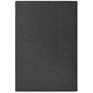 Läufer , Grau , Textil , Uni , rechteckig , 80x350 cm , pflegeleicht , Teppiche und Böden, Teppiche, Teppichläufer, Läufer