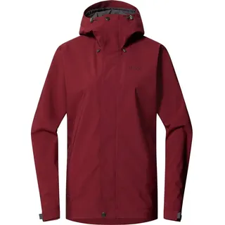 Haglöfs Breeze Proof Regenjacke Damen Carmine Red S
