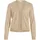 Viril Short L/S Knit Cardigan Beige XXL