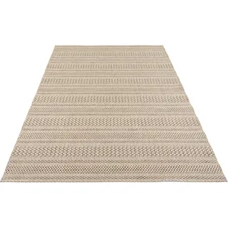 ELLE DECORATION Teppich »Arras«, rechteckig, 8 mm Höhe, In-& Outdoor, Wetterfest, Balkon, Garten, Wohnzimmer, Sisal Optik ELLE DECORATION natur/braun B: 120 cm   1 St.