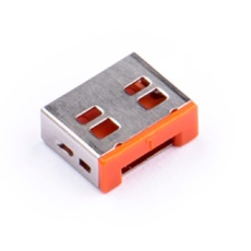 Bild ESSENTIAL 10x USB-A Blocker Orange