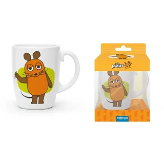Trötsch Verlag Die Maus Kindertasse 0,22 l Gelb