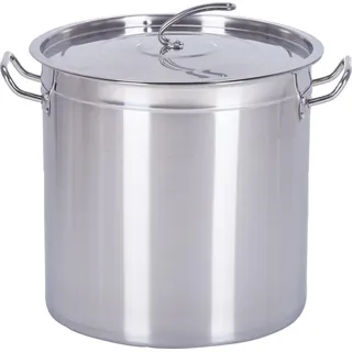 Große Suppenpfanne aus Edelstahl - 15L Kochtopf für die professionelle Küche