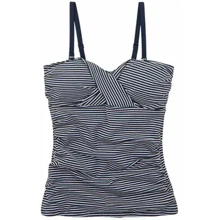 Regatta Aceana Tankini - Navy / White Soccer Stripe - 42