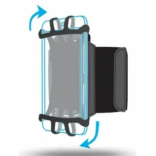 Mobilis Universelle Handgelenk-und Armstütze 4-6 Zoll) - Black