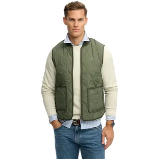 Superdry Military Liner Weste - Thyme Green - L
