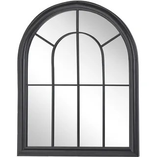 Beliani Wandspiegel 69 x 89 cm Schwarz