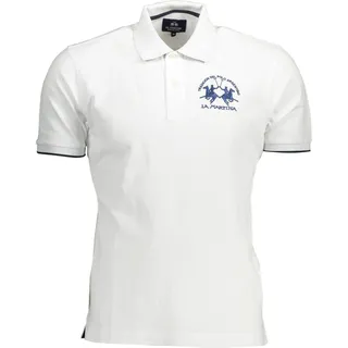 LA MARTINA Polo Herren Textil Weiß SF12189 - Größe: 2XL - Weiß