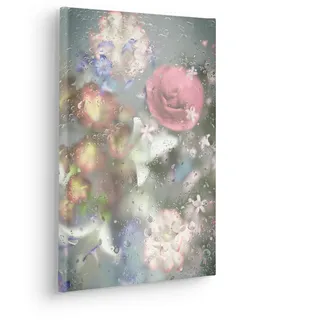KOMAR Leinwandbild Summer Thunderstorm - Größe 30 x 40 cm" - Wandbild, Kunstdruck, Wanddekoration, Design, Wohnzimmer, Schlafzimmer