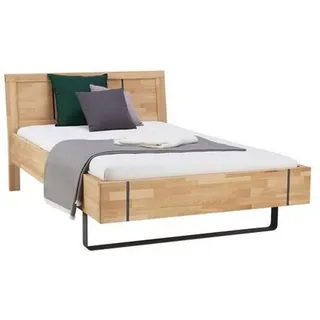 Linea Natura Bett , Anthrazit, Buchefarben , Holz , Buche , massiv , 120x200 cm , in verschiedenen Größen erhältlich , Schlafzimmer, Komplette Schlafzimmer und Serien, Schlafzimmerserien