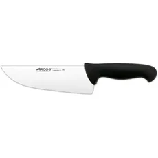 Arcos Serie 2900 - Metzgermesser Steakmesser - Klinge Nitrum Edelstahl 180 mm - HandGriff Polypropylen Farbe Schwarz