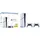 PlayStation 5 Slim 1000 GB Weiß + 2x DualSense Wireless-Controller Bundle