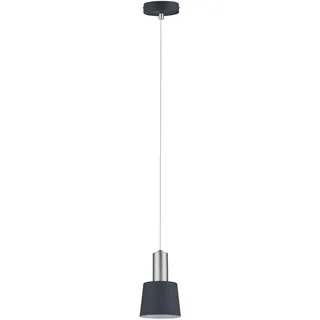 Paulmann Neordic Haldar 1-flg. 12 cm rund grau, silber, weiß