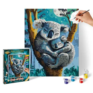 Schipper 609240907 - Malen nach Zahlen Koala mit Baby