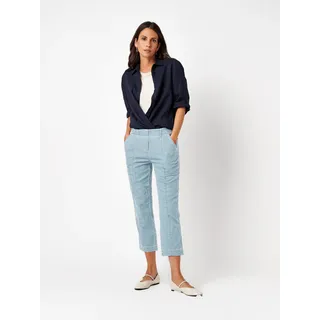 TONI 3/4-Hose mit Stretch, blau bleached