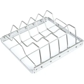 TAINO Grillkorb 24 x 8 x 23 cm Edelstahl Silber