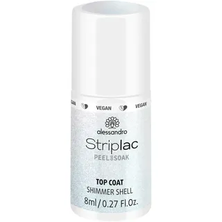 Striplac Peel or Soak Top Coat 8 ml shimmer shell