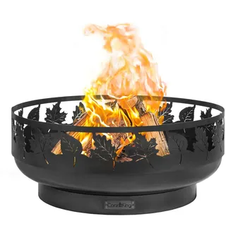 Cook King Feuerschale Toronto Ø 80 cm Schwarz