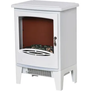 Homcom Standkamin Elektrokamin 900/1800 W Weiß