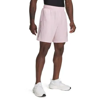 Under Armour Tech Woven Wordmark Kurze Hose - Prime Pink / Black - 2XL