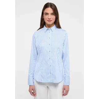 Eterna Bluse REGULAR FIT in hellblau | Gr.: 36