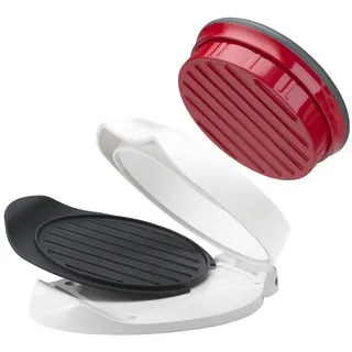 Zyliss Burgerpresse Ø 12,5 cm antihaftbeschichtet rot