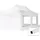Faltpavillon 3 x 6 m inkl. 4 Seitenteile Weiß
