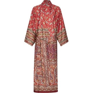 Bassetti Kimono Imperia R1 aus Baumwoll-Satin in der Farbe Rot, Größe: S-M, 9324072